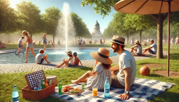 Deutschland in der Hitzewelle