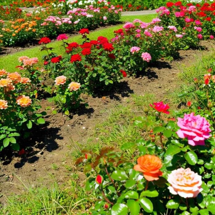 Pflegeleichte Bodendeckerrosen