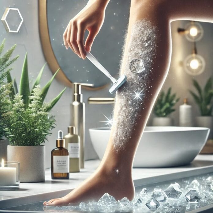 Haarentfernung mit Rasierstein