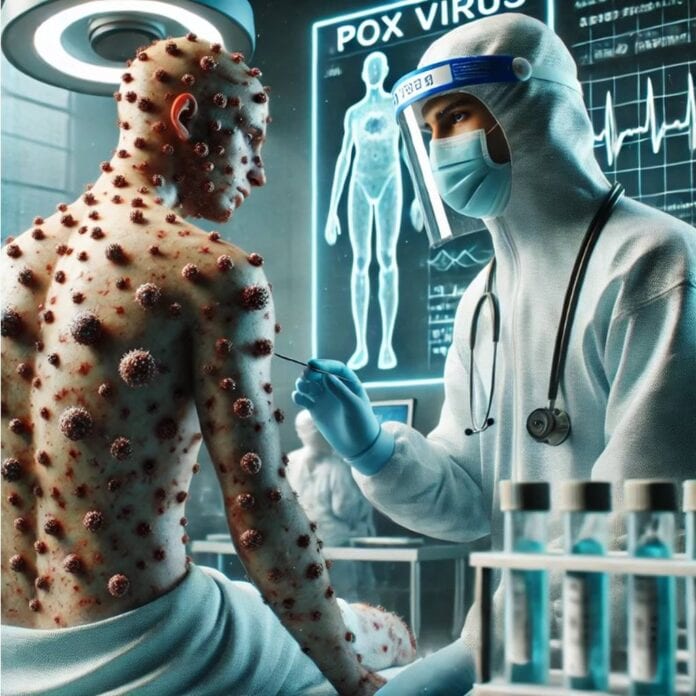 Mpox-Virus-Ausbreitung