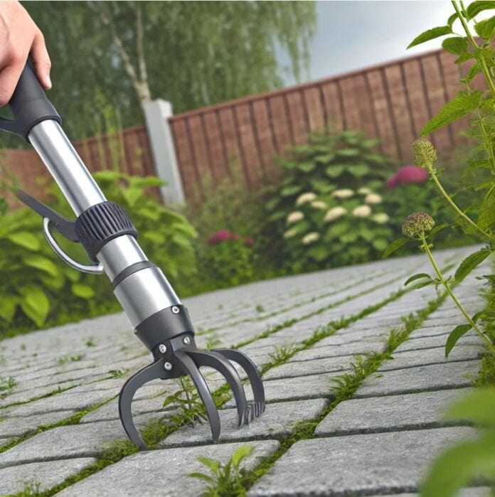 Unkraut in Fugen entfernen Unkraut in Fugen entfernen