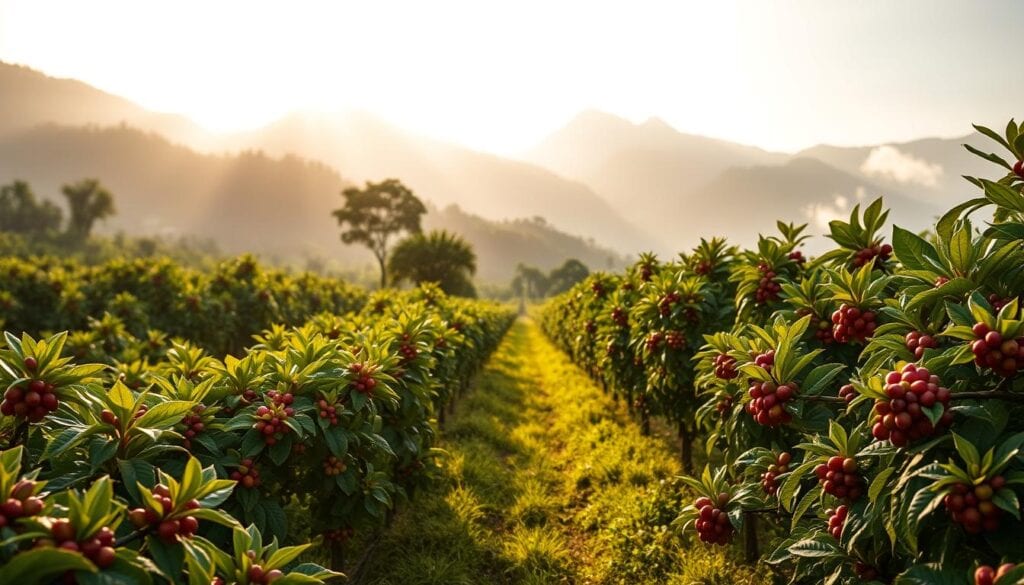 Kaffeeanbau in Asien