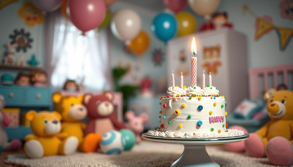 Bildbotschaften zum Babygeburtstag