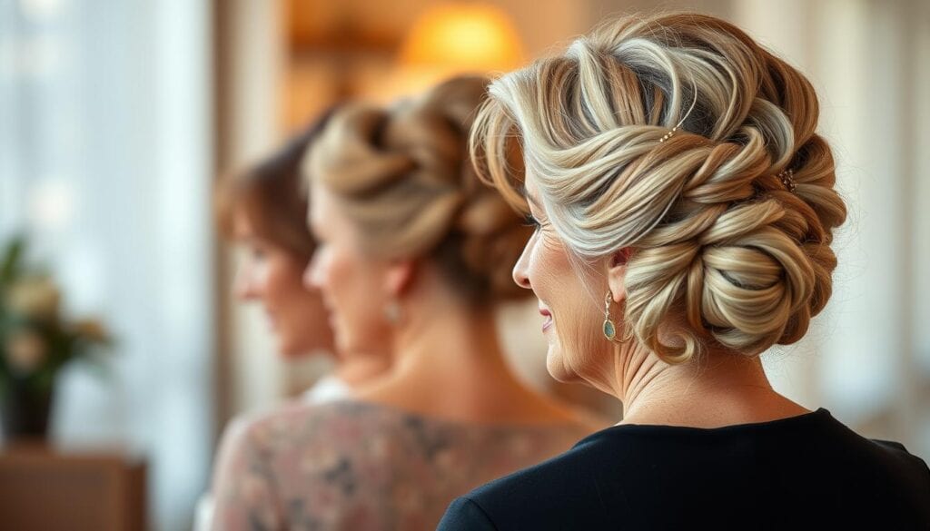 Elegante Hochsteckfrisuren für Frauen ab 60