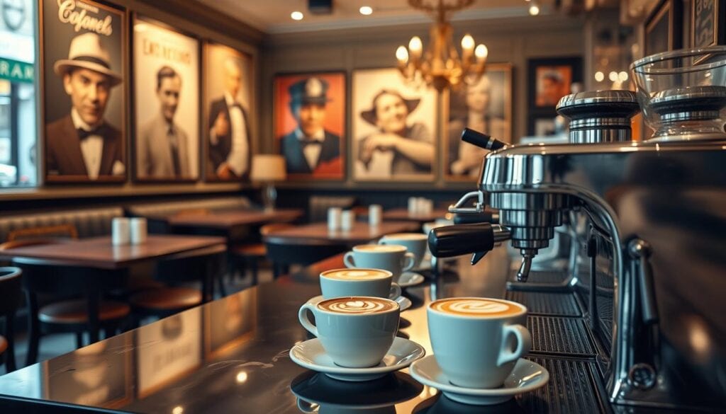 Kaffeekultur der Prominenz