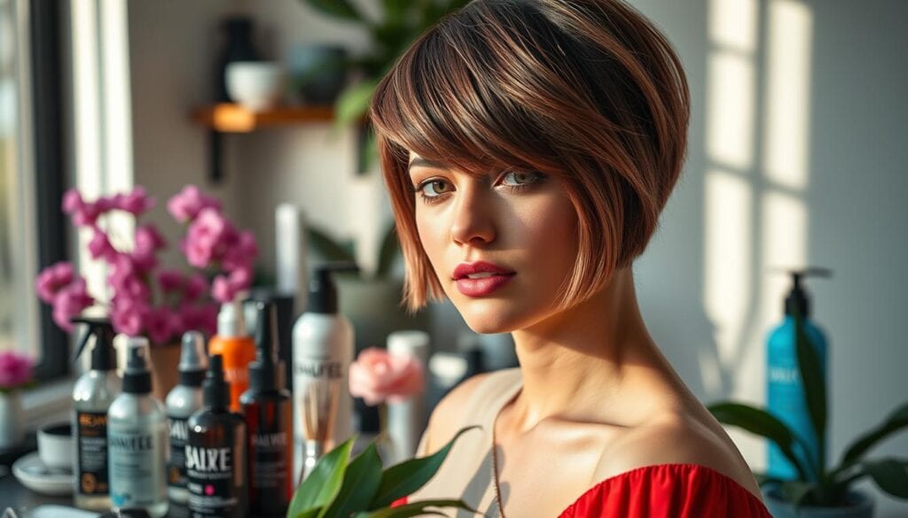 Kurzhaarfrisuren Styling