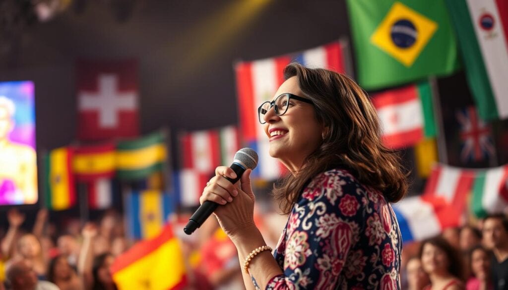 Nana Mouskouri international
