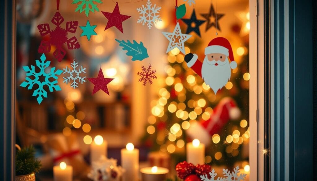 Weihnachtsmotive Fenstergestaltung