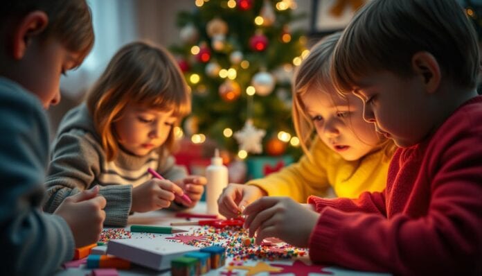 basteln Weihnachten Kinder
