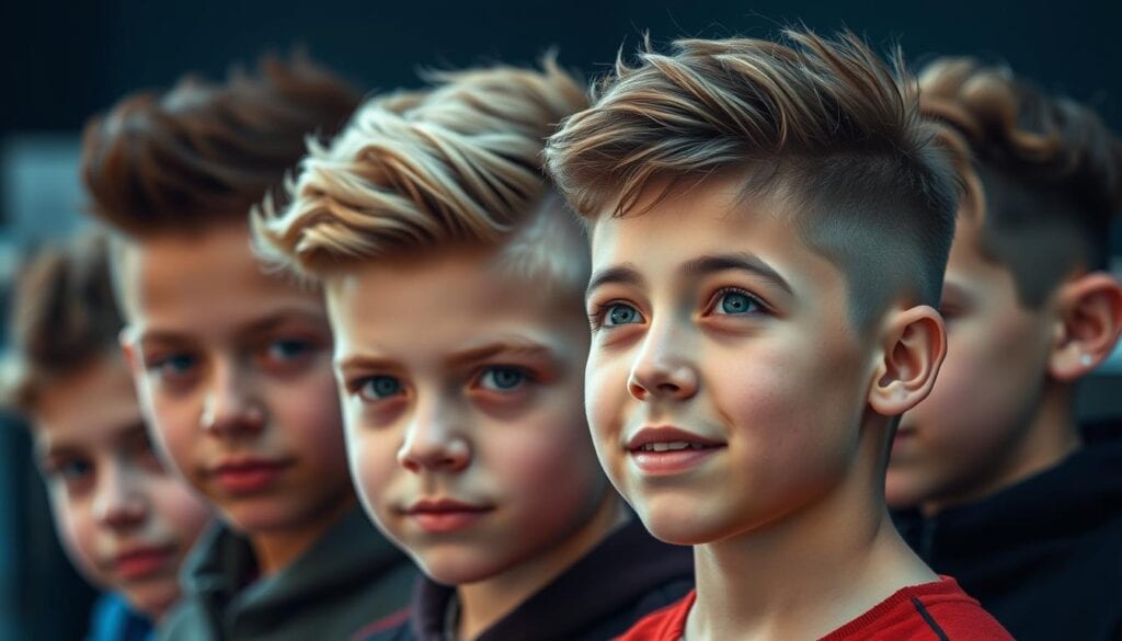 coole frisuren für jungs ab 10