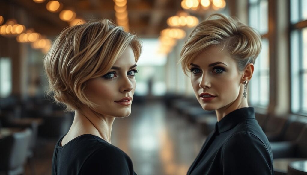 elegante kurzhaarfrisuren