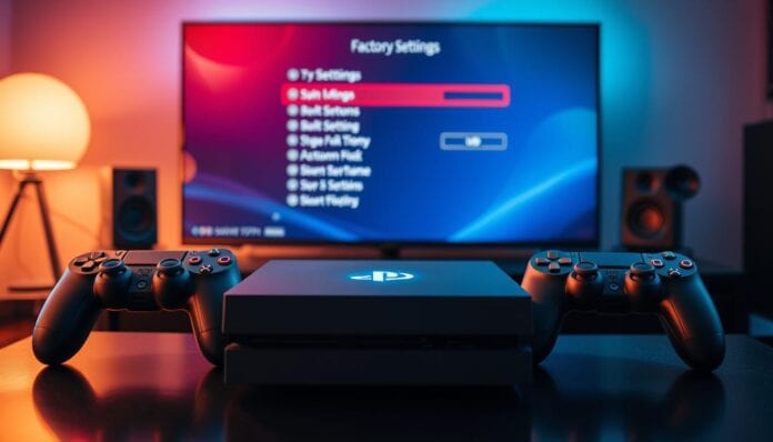 PS4 Werkseinstellung