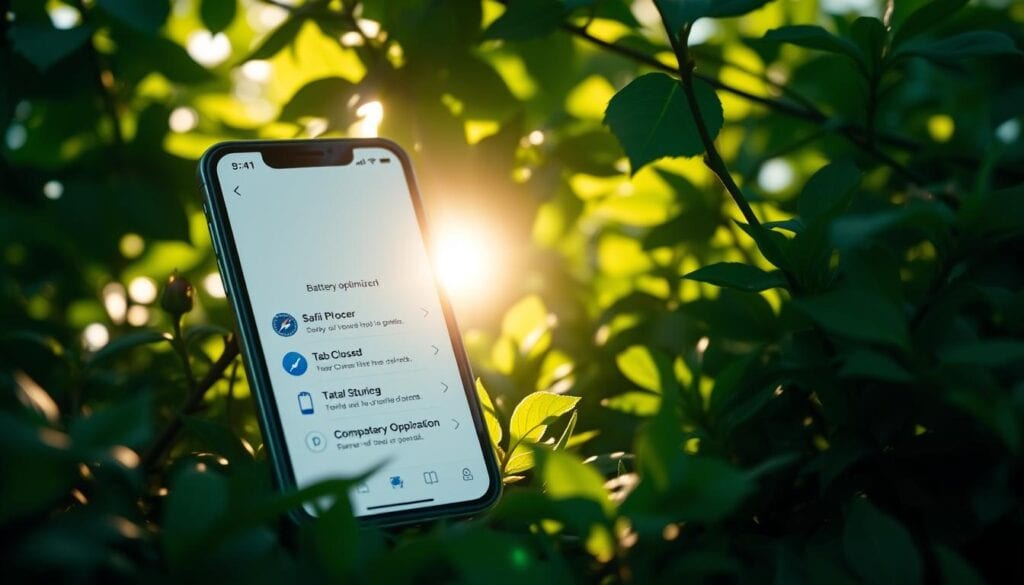 Safari Batterieoptimierung iPhone