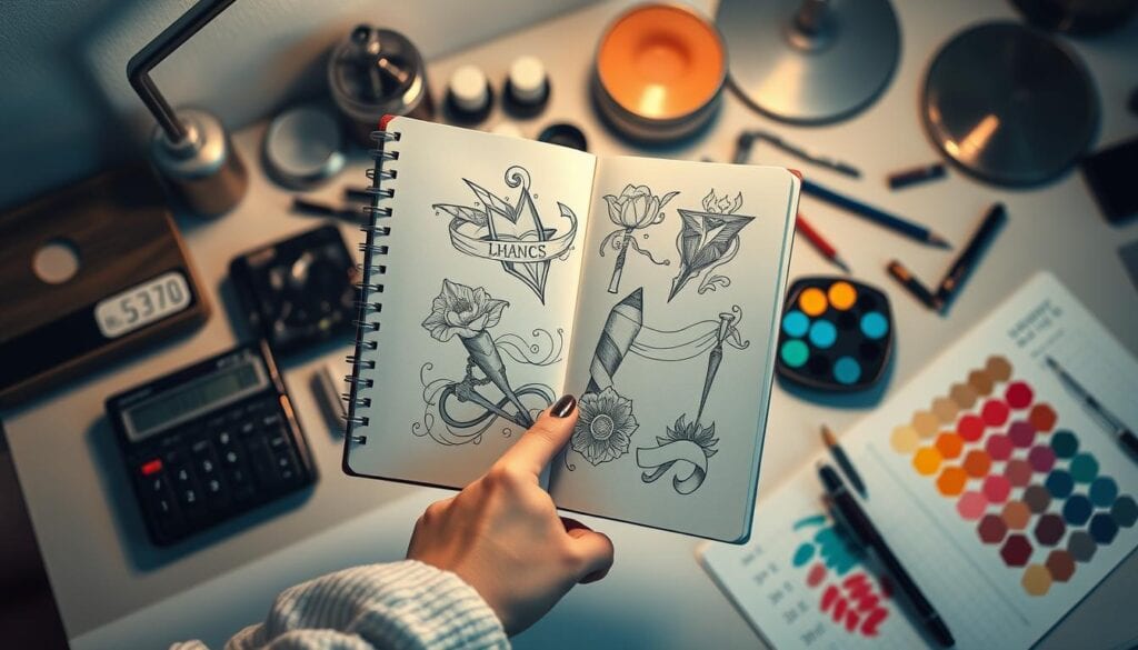 Tattoo Budgetplanung für Frauen
