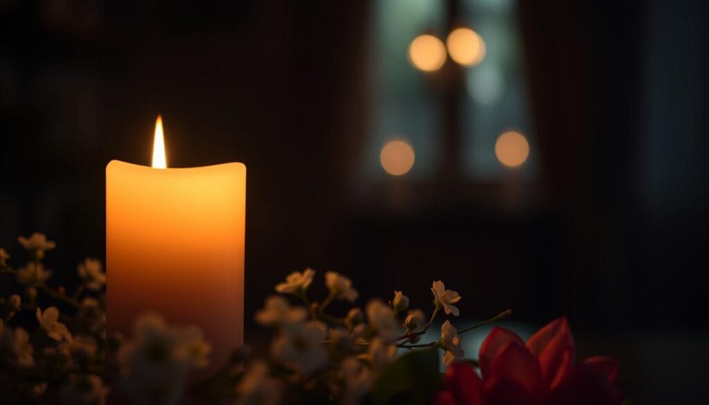Trauerkerze Emotionale Bedeutung