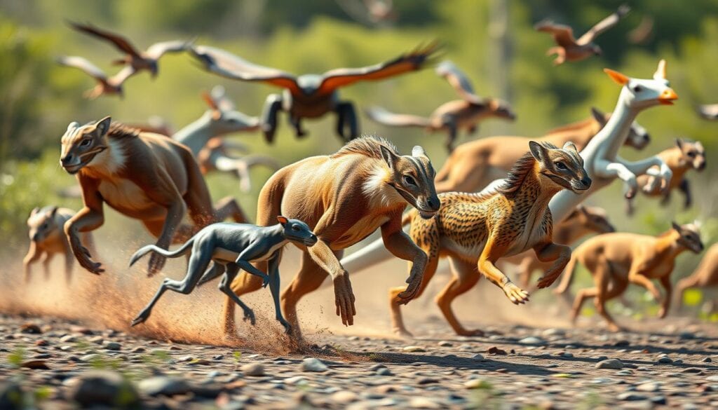 Evolution und Geschwindigkeit im Tierreich