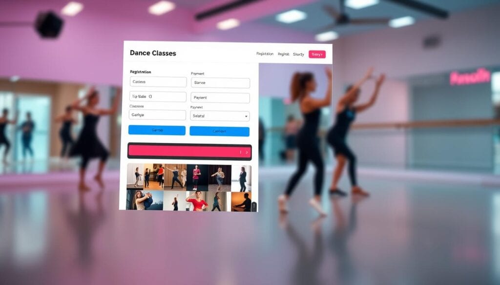 Online-Anmeldung für Tanzkurse