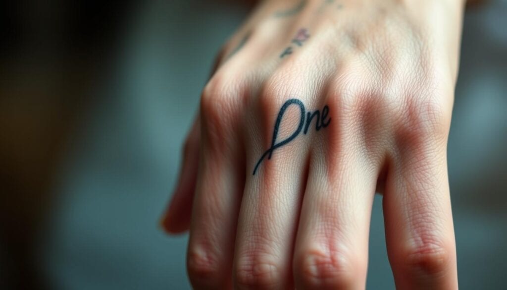 Ehering Tattoo Pflege