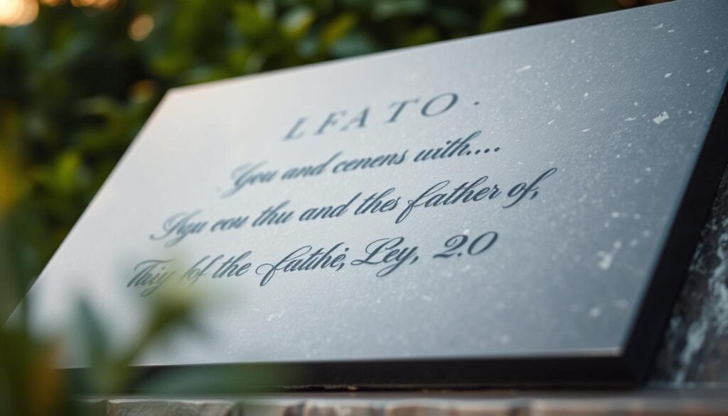 Trauersprüche zur Erinnerung an den Vater