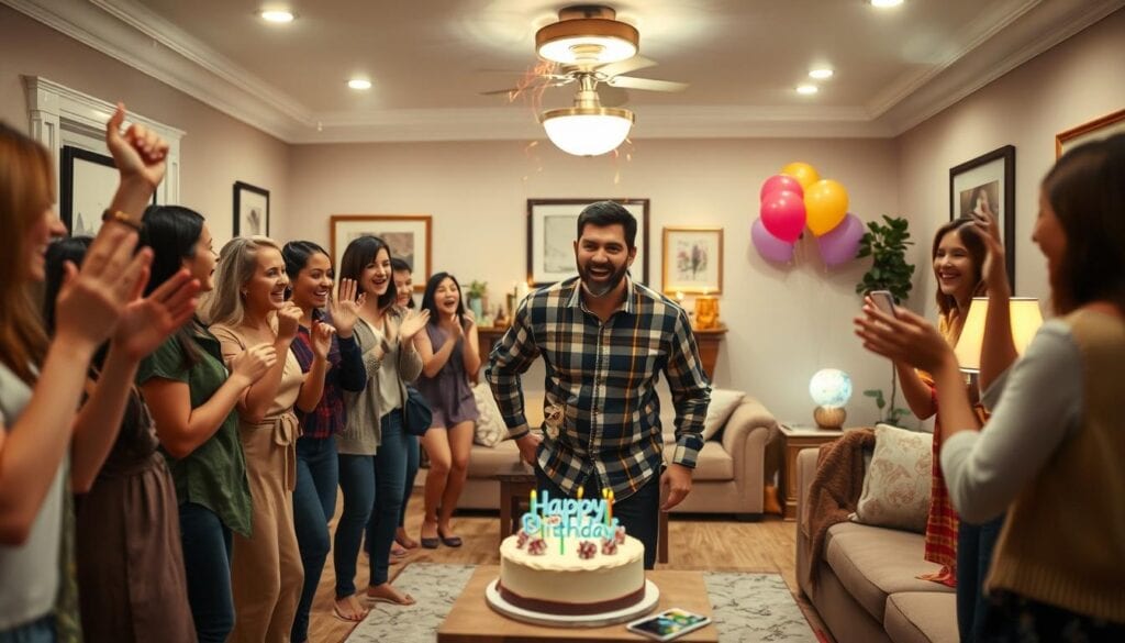 Überraschungsparty 40. Geburtstag