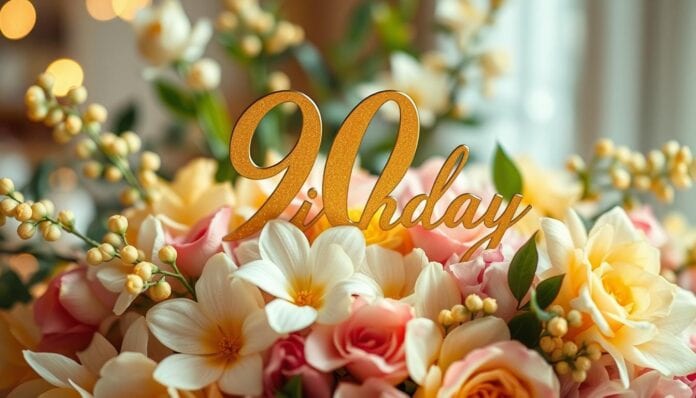 Glückwünsche zum 90. Geburtstag