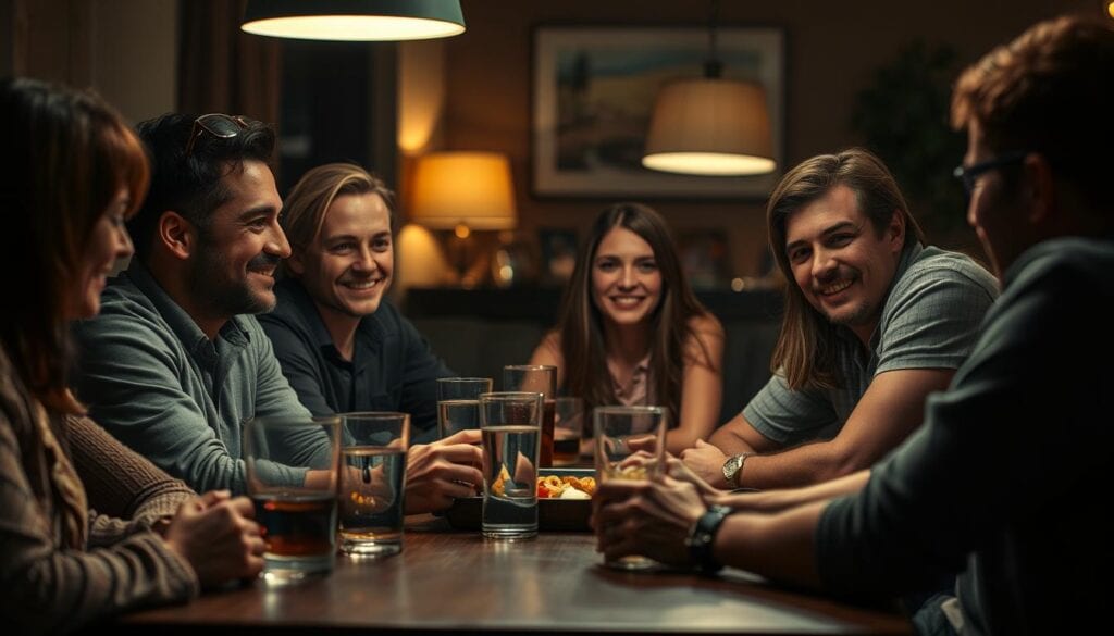 Verantwortungsvolles Trinken bei Trinkspiel Film