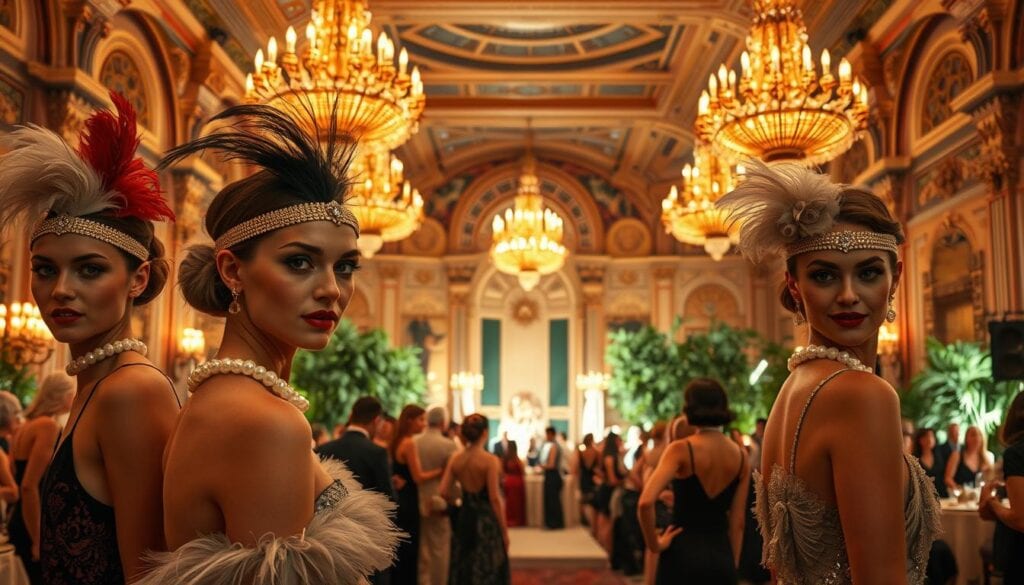 20er Jahre Vintage Mode Event