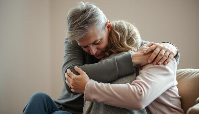 Umgang mit trauernden Freunden