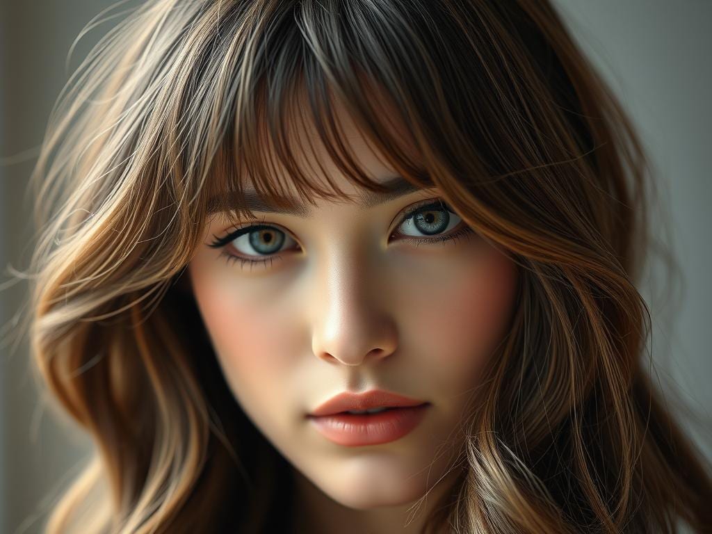 Prominente Curtain Bangs Styles