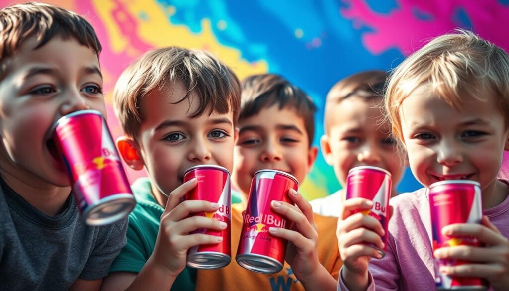 Red Bull Konsum Kinder Zielgruppe