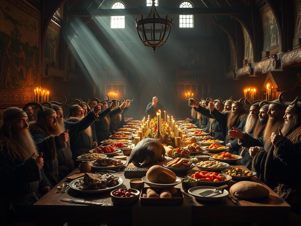 Wikinger Festmahl