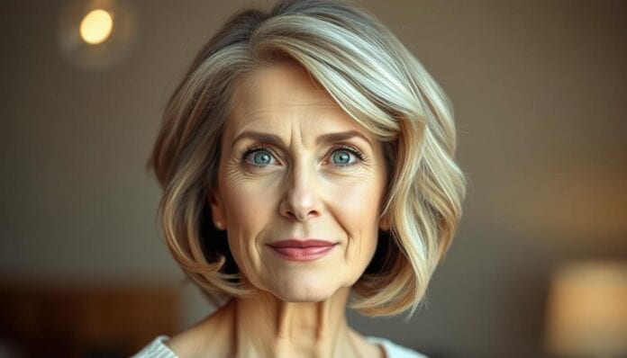 freche Bob Frisuren gestuft ab 50