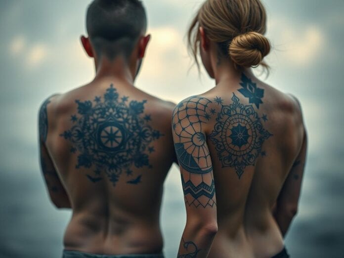 außergewöhnlich Freundschaftstattoo