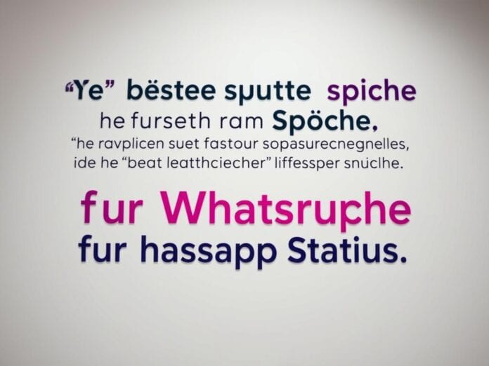 kurz freche Statussprüche