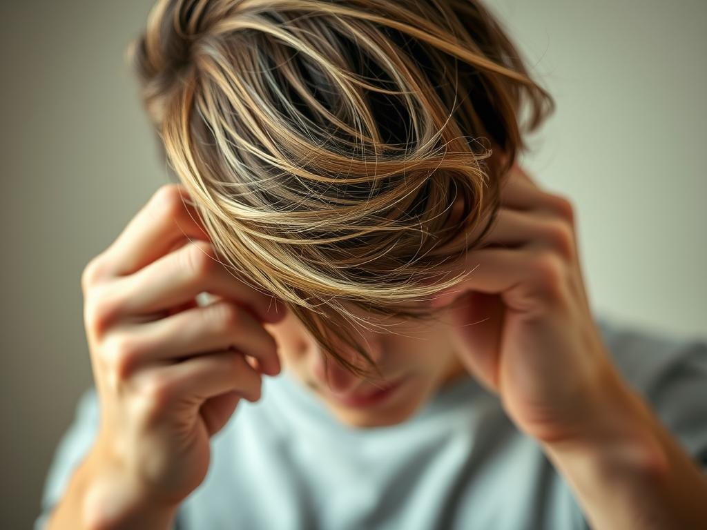 natürliches Haarstyling Techniken für Männer