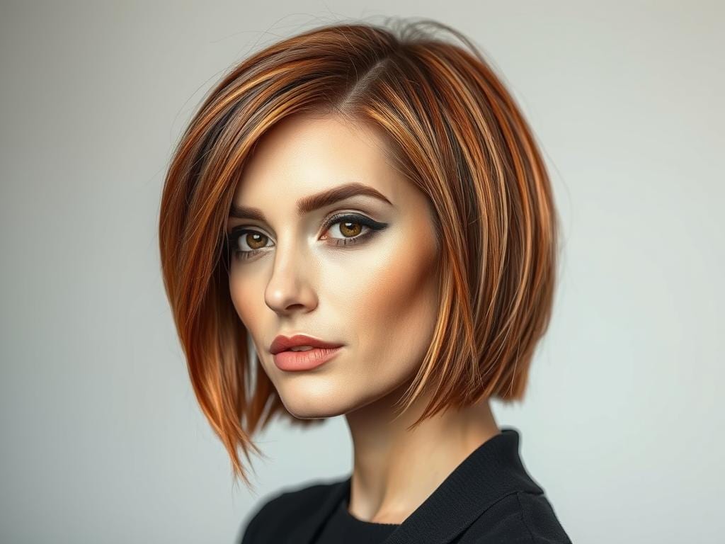 trendige Haarfarben 2025 für moderne Kurzhaarschnitte