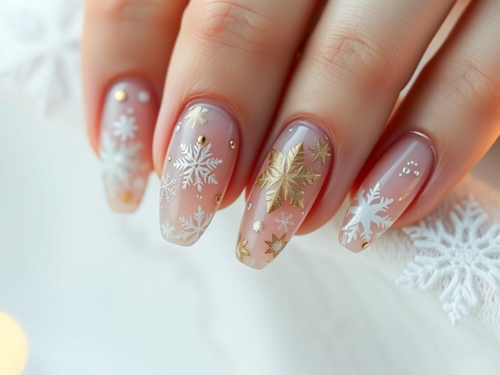Nageldesign Festtage Pflege