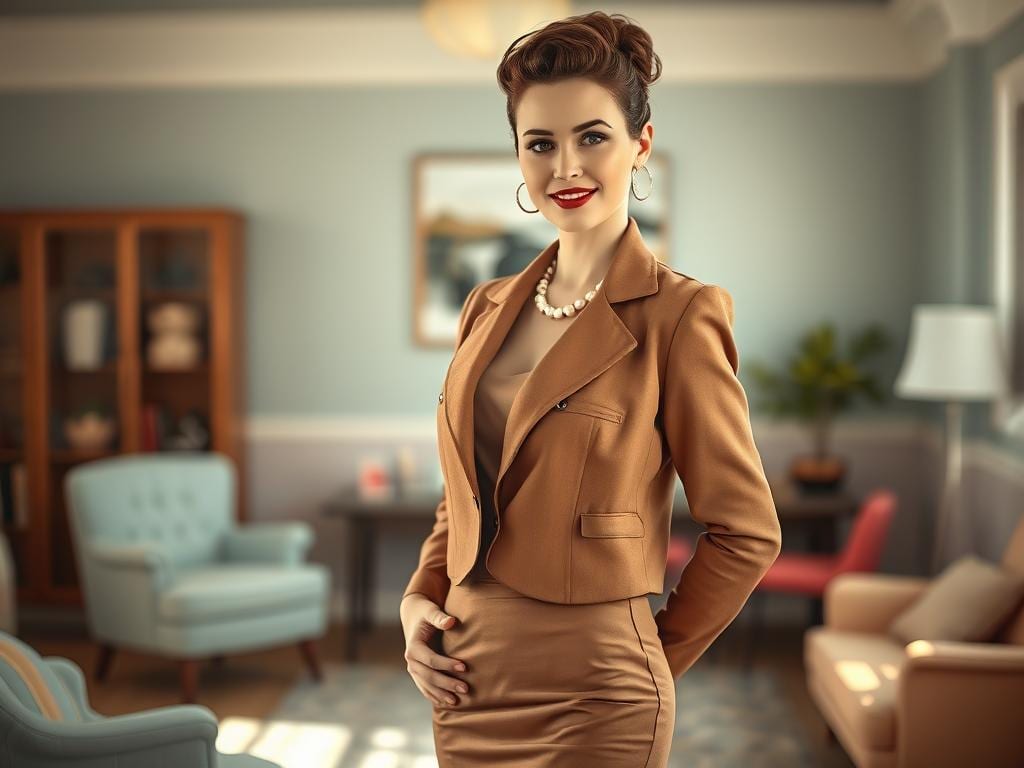 50er Jahre Mode Styling Tipps