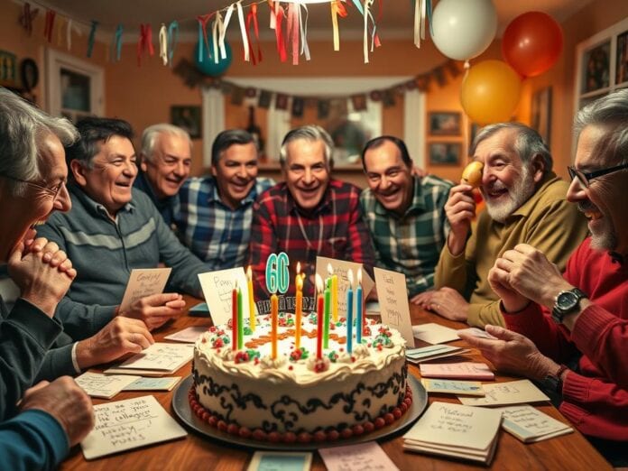 lustige Sprüche zum 60. Geburtstag für Männer