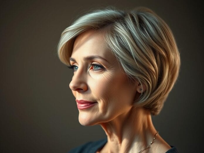 Pixie-Cut-fuer-aeltere-Frauen Pixie Cut für ältere Frauen