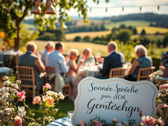 Schön Sprüche zum 80. Geburtstag