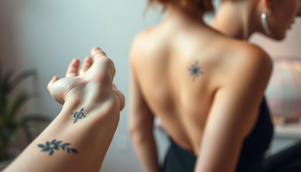 Beliebte Körperstellen für Tattoos