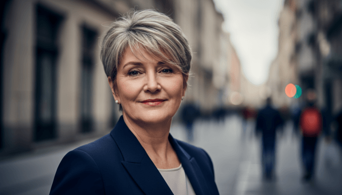 Kurzhaarfrisuren ab 60 rundes Gesicht