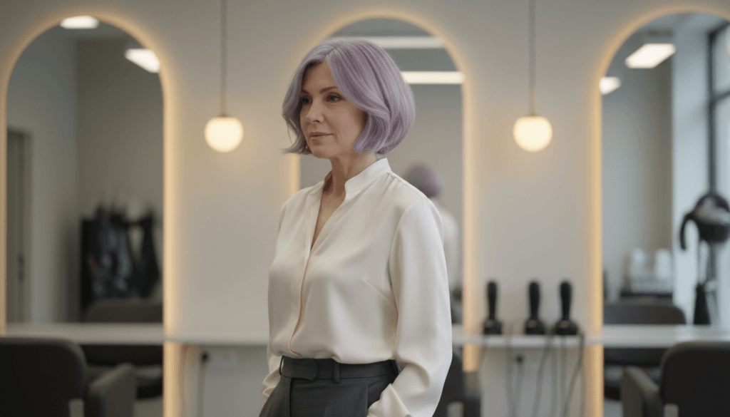 Moderne Trendfrisur 2026 Farbe und Schnitt