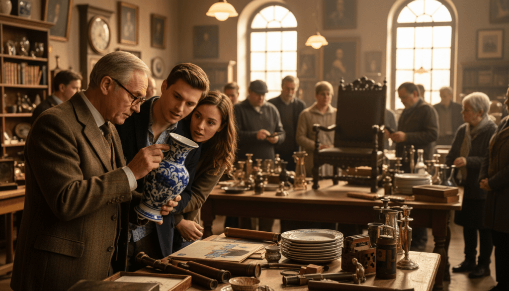 Plattform für Antiquitätenliebhaber Bares für Rares