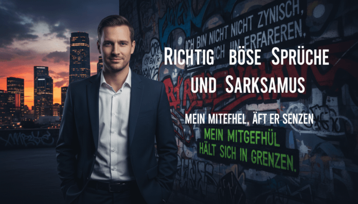 Richtig böse Sprüche