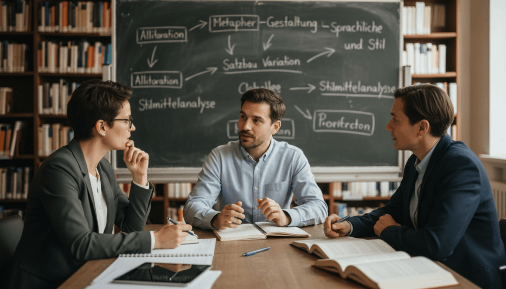 Sprachliche Gestaltung und Stil