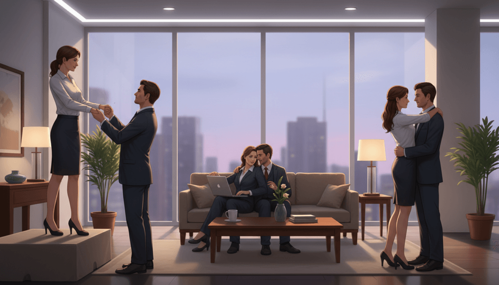 Variationen der Amazonenstellung