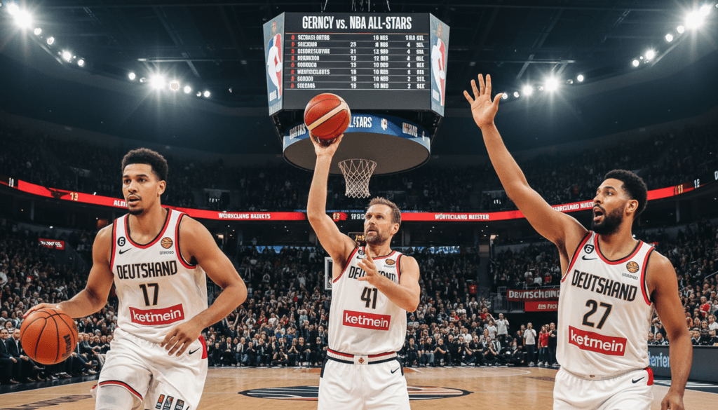 Vergleich deutscher NBA-Stars