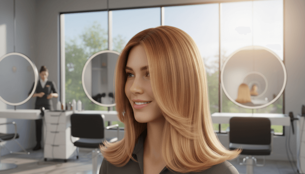 Aktuelle Trends Balayage Styling